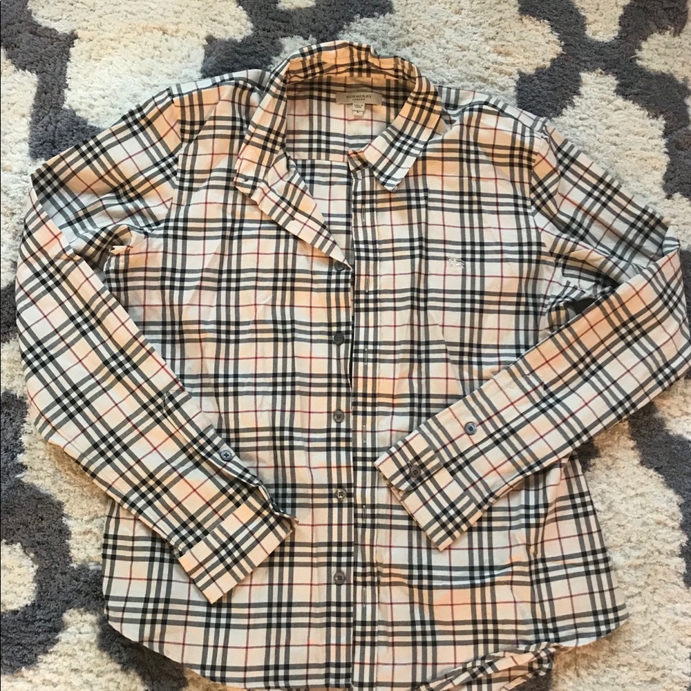 Authentic Burberry Women’s Button Down